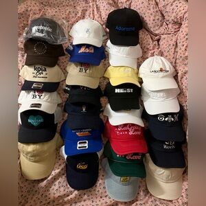 26 Assorted Logo Baseball Caps Collection